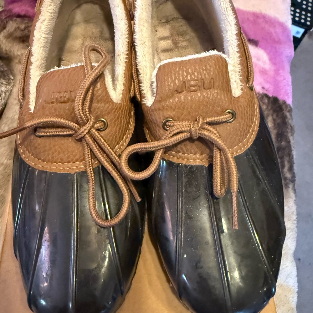 JBU Brown and Black Ankle Boots